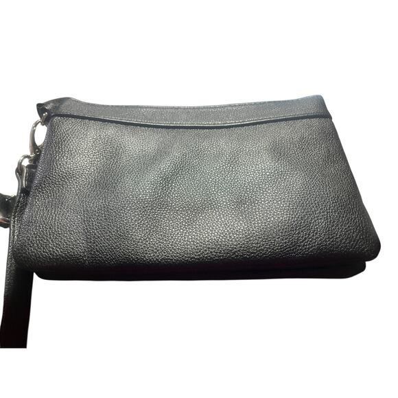 Tyler Rodan Faux Pebble Leather Shoulder Bag with lots of Interior Organization - Picture 3 of 5